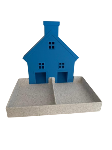 Splits-huisje – educatief 3D-geprint hulpmiddel om splitsen te leren