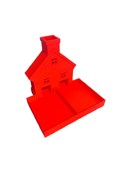 Splits-huisje – educatief 3D-geprint hulpmiddel om splitsen te leren