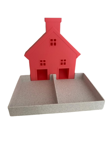 Splits-huisje – educatief 3D-geprint hulpmiddel om splitsen te leren