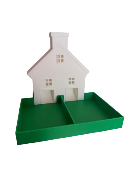 Splits-huisje – educatief 3D-geprint hulpmiddel om splitsen te leren