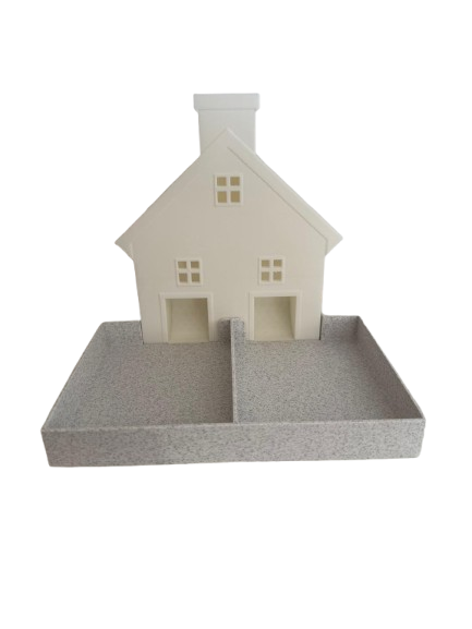 Splits-huisje – educatief 3D-geprint hulpmiddel om splitsen te leren