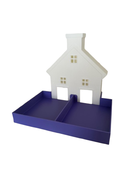 Splits-huisje – educatief 3D-geprint hulpmiddel om splitsen te leren