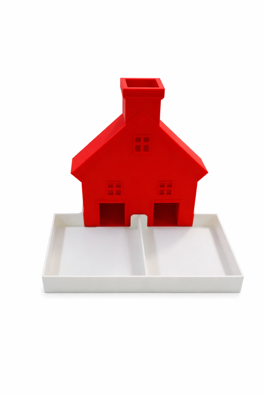 Splits-huisje – educatief 3D-geprint hulpmiddel om splitsen te leren